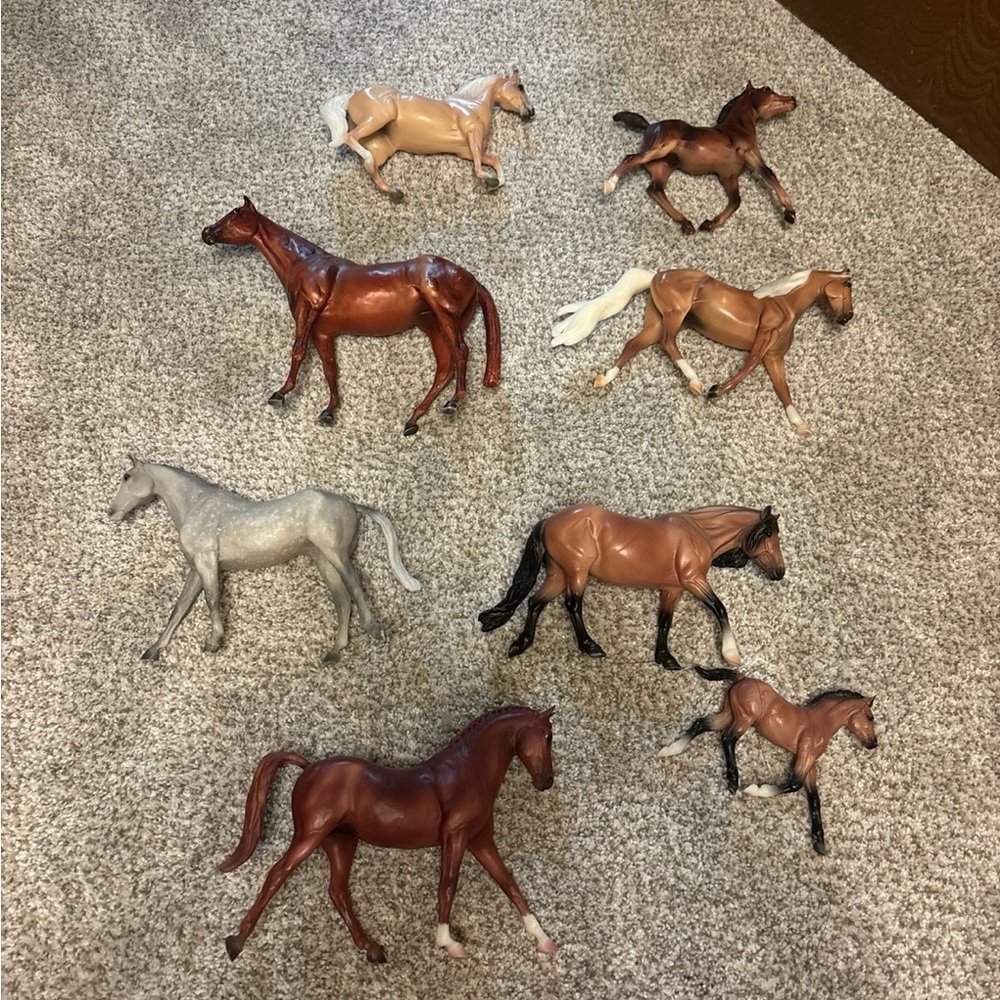 breyer horse lot of 8 horses